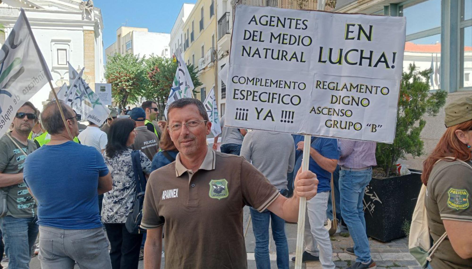 Huelga agentes medio natural